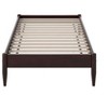 AFI Furnishings Pasadena 14 in Twin Platform Bed Frame in Espresso - 4 of 4