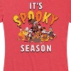 Women's Disney It's Spooky Season Short Sleeve Graphic T-Shirt - Heather Red - 1X - 2 of 4