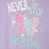 Sleep On It Girls 2-Piece Brushed Jersey Pajama Set - 4 of 4