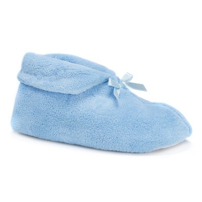 Softones by MUK LUKS Women's Terry Cuff Slipper Booties