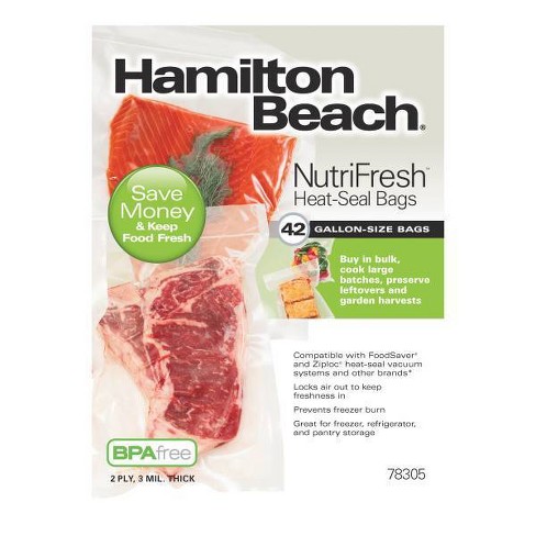 Hamilton Beach 1qt Expandable Sealer Bags 78306 : Target