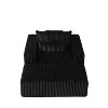 NicBex Couches for Living Room 75"W Corduroy Sponge Sofa Lounge Chair Fluffy Modern Sleeper Chair with Removable Footrest for Bedroom - 4 of 4