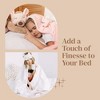 FeelAtHome Bed Sheet Holder Straps – Criss-Cross Suspenders Keep Fitted or Flat Sheets in Place for Twin, Queen & King Mattresses - 3 of 4