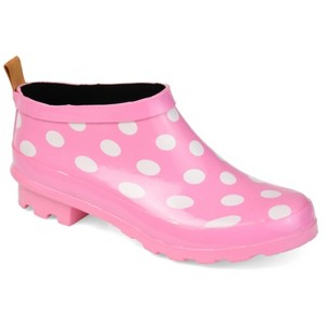 Journee Collection Womens Rainer Block Heel Rain Boots - 1 of 4