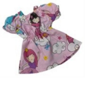 Doll Clothes Superstore Pink Princesses Dress Fits 12 Inch Baby Alive And Little Baby Dolls - 1 of 4
