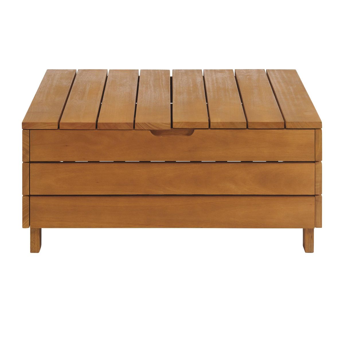 Alaterre Furniture 2pc Barton Outdoor Patio Weather Resistant Furniture Set with Sectional & Lift Top - thumbnail 9