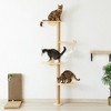 Multi-Level Cat Tree, Cat Tower Durable Sisal-Covered Scratching Posts,Cozy Caves,Condo,Dangling Ball,Jumping Platform for Cats Play &Sleep,Pet House - 3 of 4
