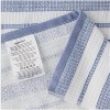 6-Pack Organic Cotton Waffle Kitchen Dish Towels, Ultra Absorbent and Quick Drying, 15 x 25 Inches - 3 of 4