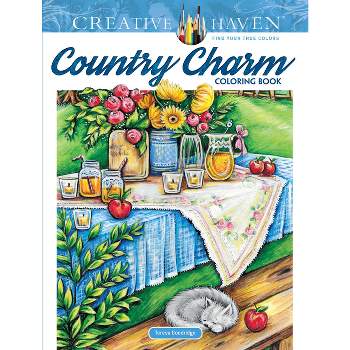 Country Town Coloring Book: An Adult Coloring Book Featuring Beautiful  Country Market, Charming Restaurant and Relaxing Cafe: Clark, Tony:  9798395542311: : Books