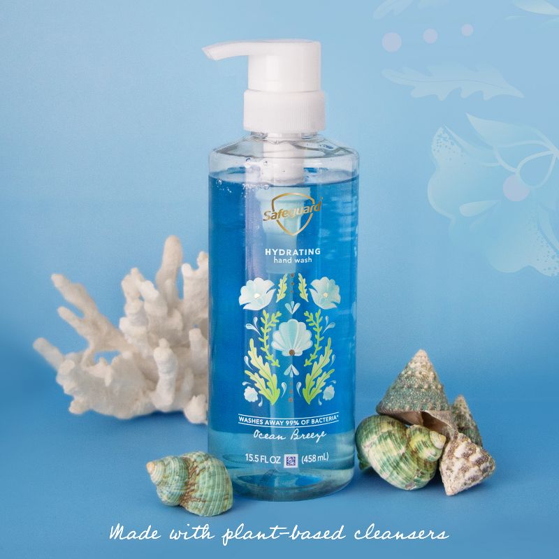 Safeguard Liquid Hand Soap Ocean Breeze - 15.5 fl oz, 4 of 9