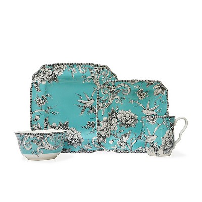 16pc Porcelain Adelaide Dinnerware Set - 222 Fifth