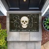 Stupell Industries Boo with Skulls & Bats Printed Outdoor Door Mat, design by Nicole Tamarin, 18"x30" - 4 of 4