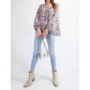 Women's Babydoll Tunic Top - Easel - 4 of 4
