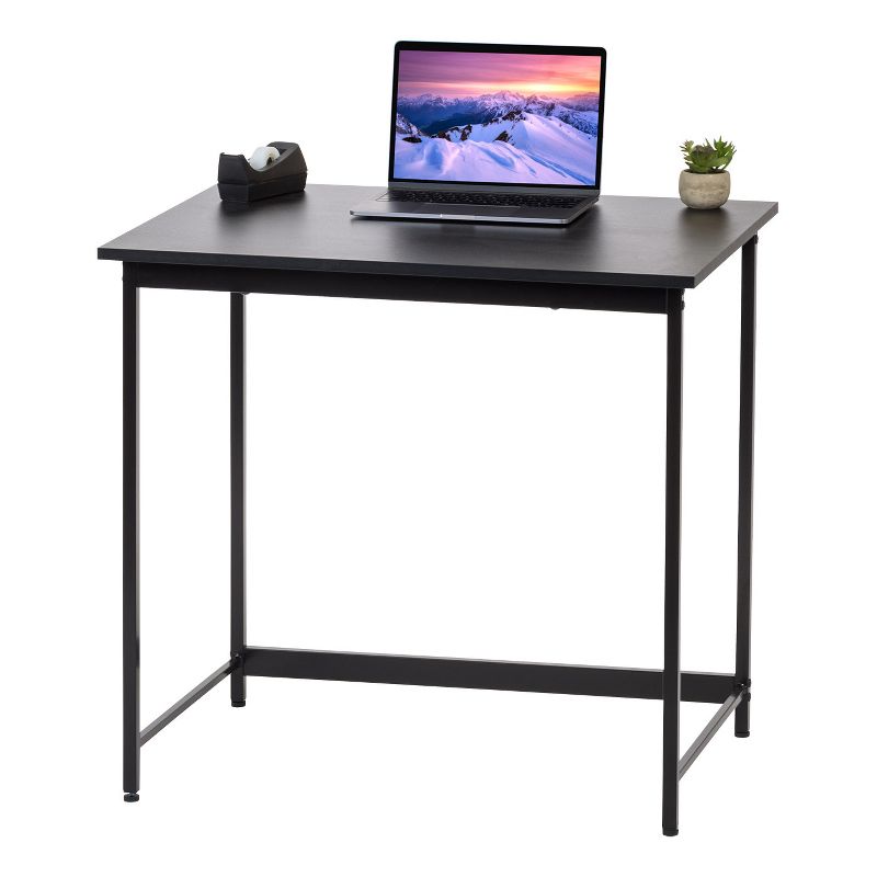 IRIS USA Simple Design Office Desk, Black, 3 of 10