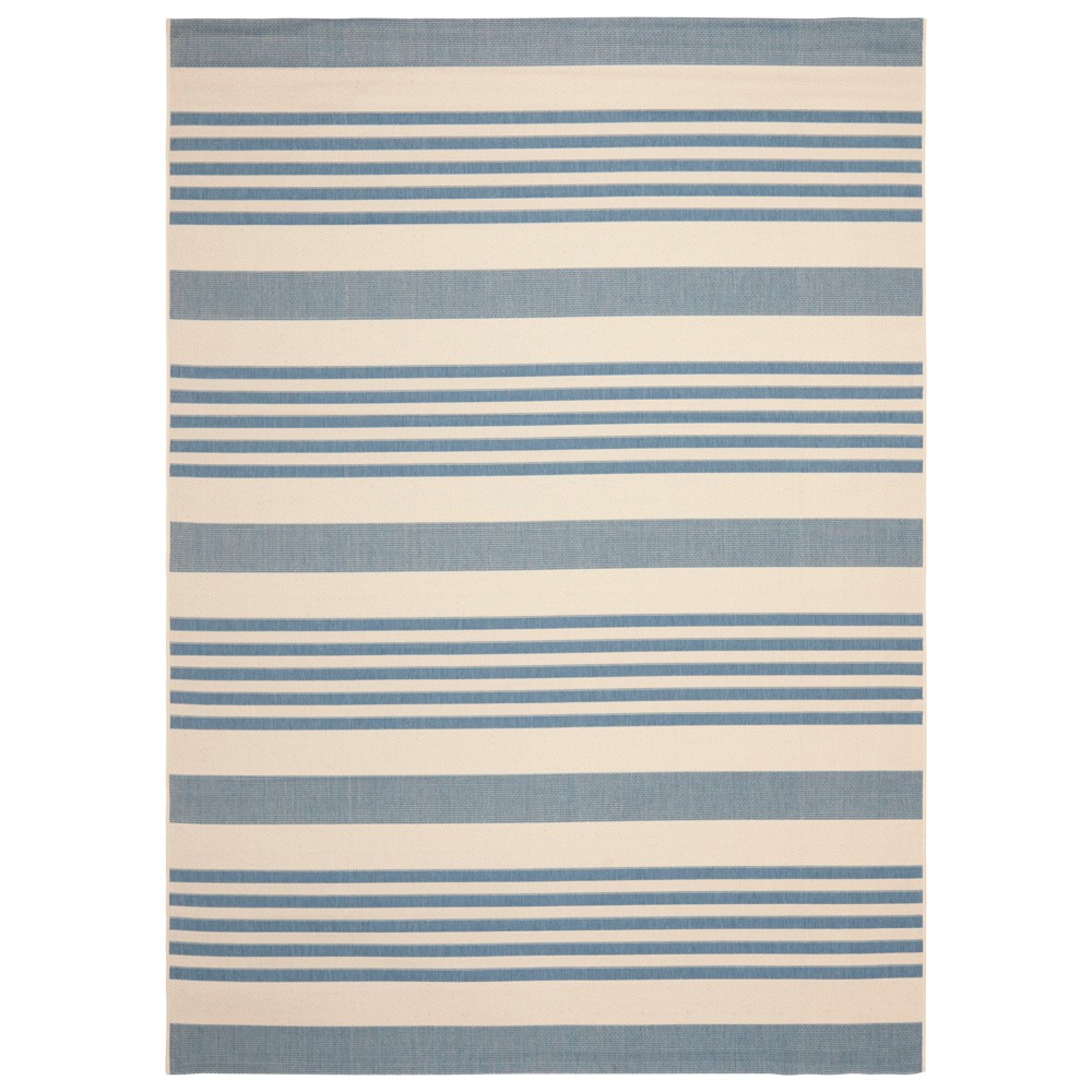  x 11' Santorini Outdoor Rug Beige/Blue