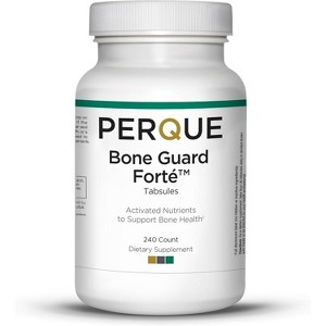 PERQUE Bone Guard Forté Tabsules – Advanced Bone Health Support, 240 Count - 1 of 4