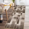 Coolmee Modern Area Rug Geometric Patchwork Rugs for Living Room, Bedroom, Machine Washable Rug Soft Non Slip Non Shedding Area Rug - 4 of 4