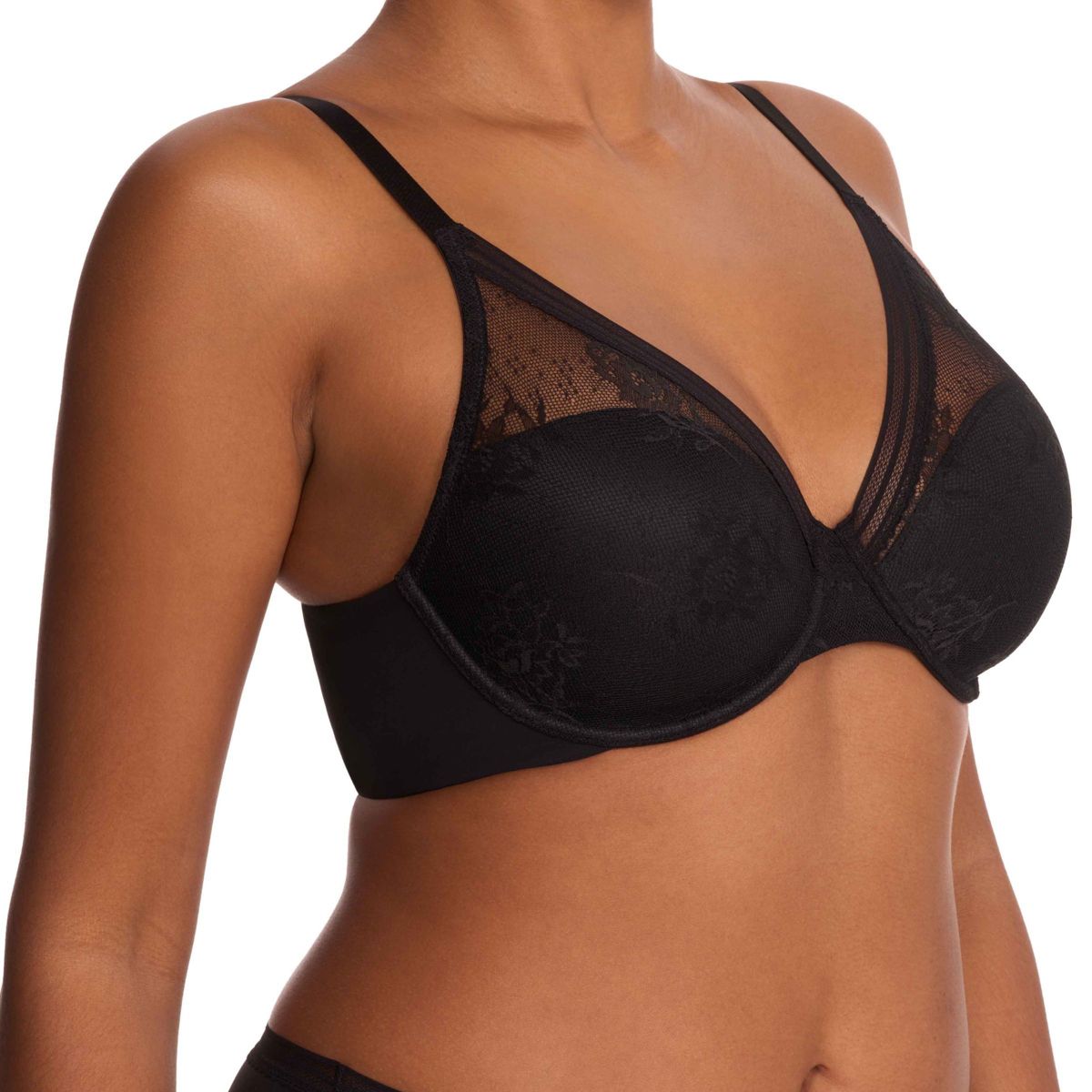Natori Women's Love Lace Full Coverage Plunge T-Shirt Bra 731351 - thumbnail 2