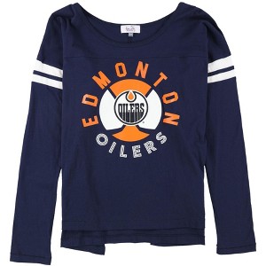 Touch by G-III Womens Edmonton Oilers Graphic T-Shirt - 1 of 2