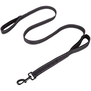 PETMAKER Dual Handled Dog Leash-6¡¯ Leash with 2 Padded Grip Handles for Control, Reflective Visibility Stitching-for Training, Walking, & Running - 1 of 1