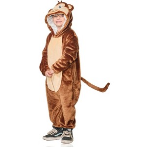 Seeing Red Little Monkey Child Costume, X-Small/Small - 1 of 3