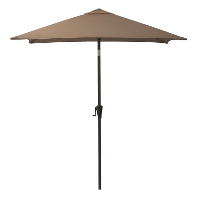 6.5' Square Titling Market Patio Umbrella - CorLiving