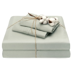 Elegant Cotton 100% Organic Cotton Sheet Set - 1 of 4