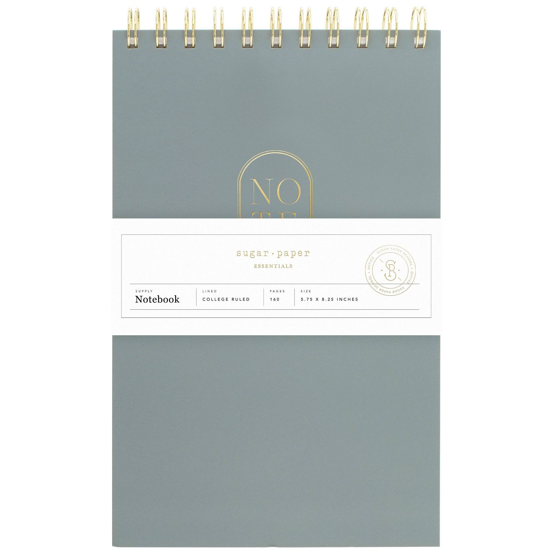 Sugar Paper Essentials Top Bound Harbor Notebook