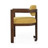 CAVINAS Set of 2 Dining Chairs with Rubberwood Frame, 30.5" H Velvet Upholstered Dining Room Chair - 2 of 4