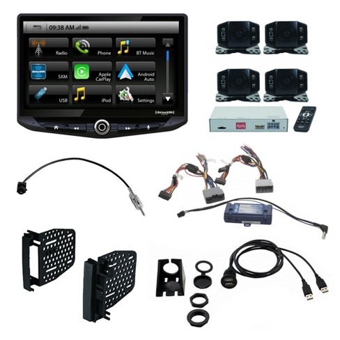 Jeep Wrangler JK (2007-2018) 6.8 Double DIN Radio Kit