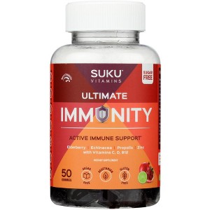 Suku Vitamins Ultimate Immunity Gummies - 50pc - 1 of 1