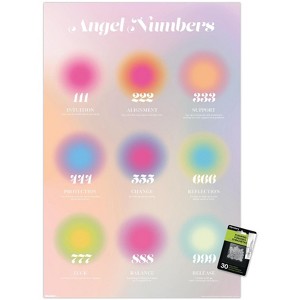 Trends International Reinders: Zen - Angel Numbers Unframed Wall Poster Prints - 1 of 4
