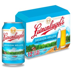 Leinenkugel's Session Helles Seasonal Beer - 12pk/12 fl oz Cans - 1 of 4