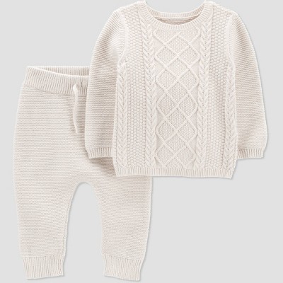 Image of Carter's Just One You® Baby Boys' Sweater Set - Ivory Newborn