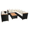 vidaXL Patio Furniture Set Set of 5 Black - 4 of 4