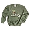 Simply Sage Market Women's Graphic Sweatshirt Lucky Hat - 2 of 4