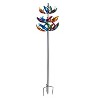 Evergreen 84"H Three Tiered Wind Spinner, Multi-Colored - 2 of 2