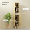 Resenkos Bathroom Cabinet, Narrow Storage Unit, Floor Cabinet for Bathroom, Living Room, Entryway, Kitchen - 3 of 4