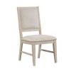 Royal Hampton Dining Side Chair Set of 2, Tapered Legs, Light Oak Poplar Wood - 3 of 4