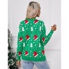 Women's Christmas Sweater Funny Funny Christmas Tree Pullover Snowflake Long Sleeve Crew Neck Sweater Shirt - 4 of 4