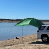 Kamp-Rite KAMPAWN319 SUV Sport Multi Use Outdoor Shade Shelter Tent Camping Awning w/ 3 Poles, 2 Legs, & Carry Bag, Jolly Green - 4 of 4