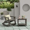 WestinTrends 2-Piece Outdoor Patio Adirondack Rocking Chair with Side Table Set - 2 of 4