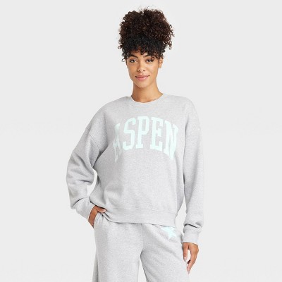 Women's Aspen Graphic Sweatshirt - Gray