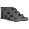 Camco Curved Trailer Aid, Chock, & Pad Flat Tire Changing Ramp with 6.5" Lifting Capability for Tandem Axle Trailer, Holds Up to 20,000 Pounds, Yellow - 4 of 4