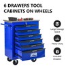 VASIP Double-Door Dustproof Tool Cart  with Layered Clapboard, Multifunctional Tool for Home,Garage - 3 of 4