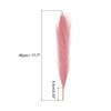 Unique Bargains Party Wall Vase Wedding Decor Fluffy Faux Pampas Grass 6 Pcs - 2 of 4