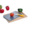 Dura Culina® 2-Piece Bamboo & Poly Cutting Board Set, Natural, for Food Prep, Chopping, and Carving Meat, Fruits, and Vegetables - 3 of 4