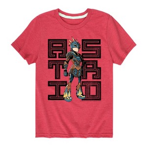 Boys' - How to Train Your Dragon - Astrid Stacked Short Sleeve Graphic T-Shirt - 1 of 3