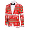 Tuxedo Jackets for Men One Button Slim Fit Formal Suits Blazer with Bow Tie Formal Blazer for Men - 3 of 4