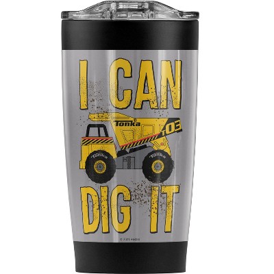 Tonka Play Dirty Steel Tumbler 20oz Coffee Travel Mug